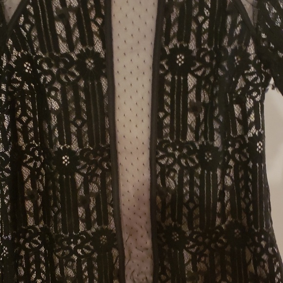 Lace and Nude top - Picture 3 of 4
